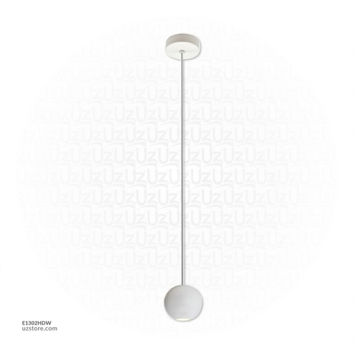 [E1302HDW] مصباح تعليق أبيض 4.5 واط LED 210321