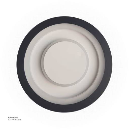 [E1060GYB] LED Wall Light  BL+WW