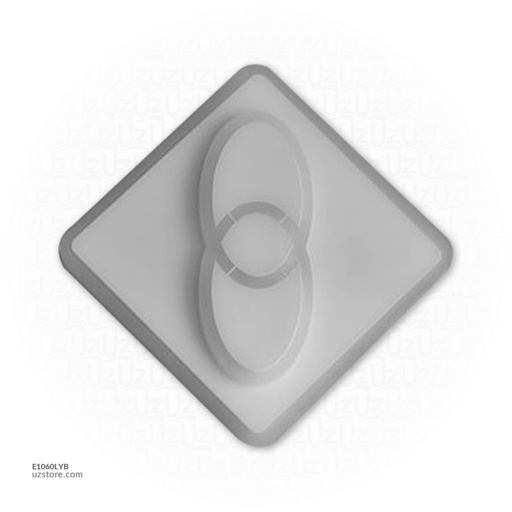 [E1060LYB] LED Wall Light 2064B BL+WW