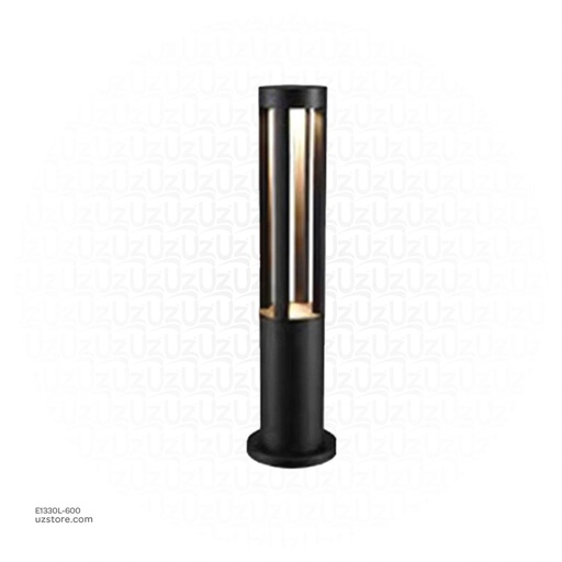 [E1330L-600] LED Lawn Light GRAY DFC-1021/600H 10W*1