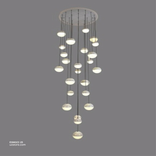 [E1041CC-25] Chandelier A9091/25 Q65 H500 316W