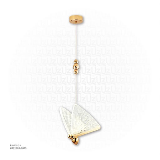 [E1041CQS] ثريا 9485/1 ذهبي صغير  6W