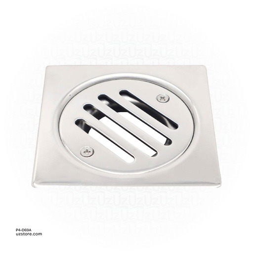 [P4-D69A] .Drainex Stainless Steel 304 Floor Drain 10x10 CM 2'' Out