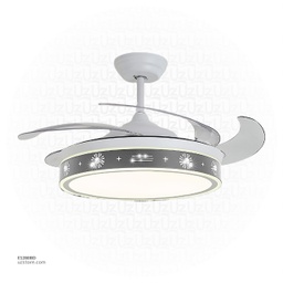 [E1280BD] Decorative Fan With LED YF-D74