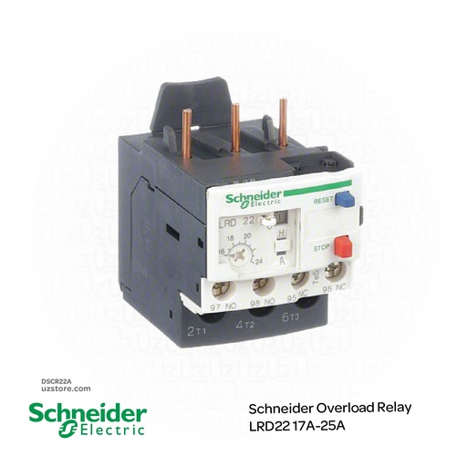 [DSCR22A] Schneider Overload Relay LRD22 17A-25A