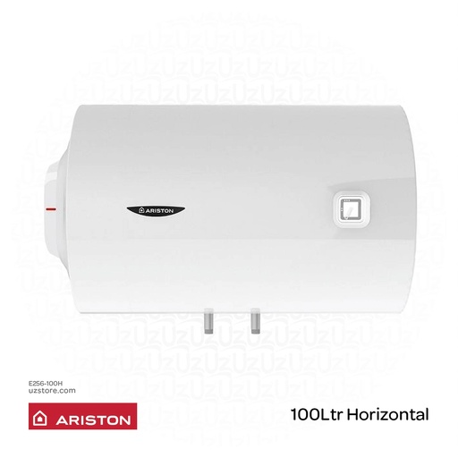 [E256-100H] ARISTON Electric  Water Heater 100Ltr Horizontal , 1.2kW, 220-240V, IPX1, PRO1 R 100 H 3201832 