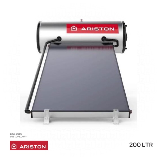 [E256-200S] ARISTON  Water Heater Thermosyphon Centralized with Natural Circulation Solar System 200Ltr Italy 3022273