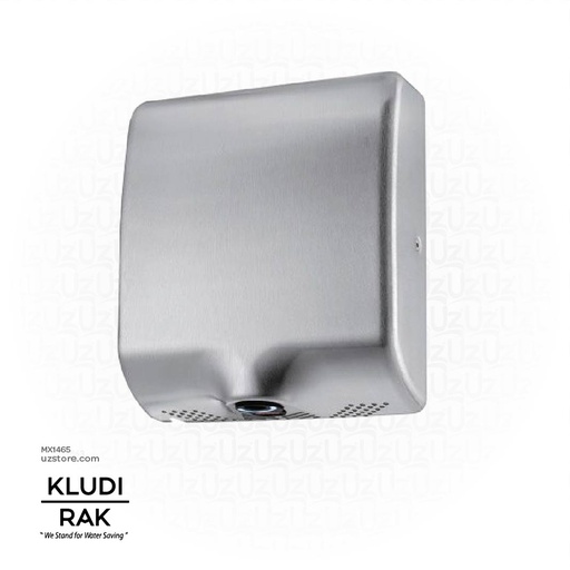 [MX1465] KLUDI RAK Automatic Hand Dryer, Stainless Steel
 RAK90600