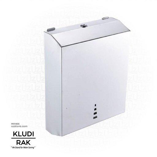 [MX1466] KLUDI RAK Paper Towel Dispenser with Stainless Steel,
 RAK90510