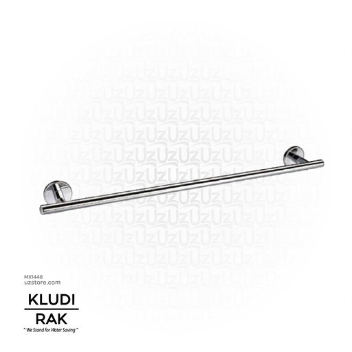 [MX1448] KLUDI RAK Brass Single Towel Bar 600mm RAK21001