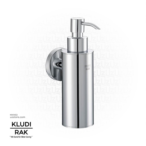 [MX1453] KLUDI RAK Brass Wall Mounted Soap Dispenser RAK 22009