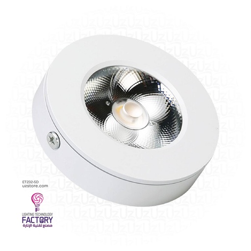 [ET232-5D] LTF 5W LED Surface Light Reta Line Daylight 6000K