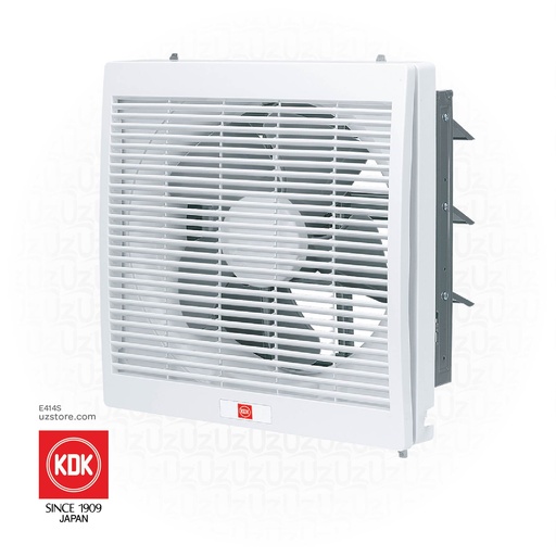 [E414S] KDK 8'' Square Auto Shutter Front Louvre Ex fan 20 ALHT