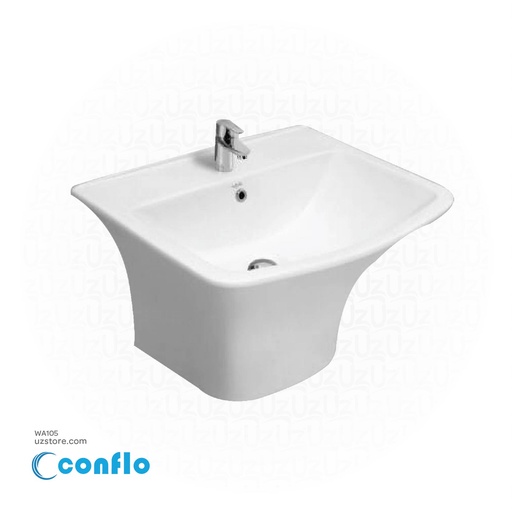 [WA105] Wash Basin Half Stand Conflo 32