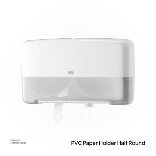[A8SP-802] PVC Paper Holder Half Round SP-802