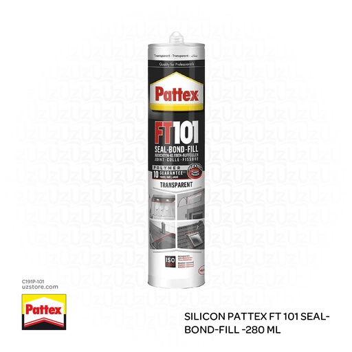 [C191P-101] Silicon Pattex FT 101 Seal-Bond-Fill -280 ml