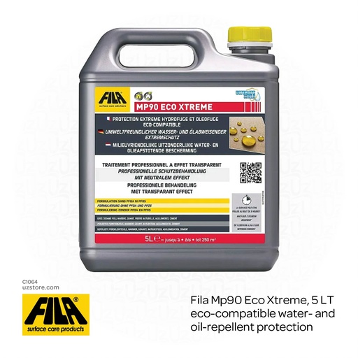 [C1064] FILA Mp90 Eco Xtreme, 5 LT eco-compatible water- and oil-repellent protection
