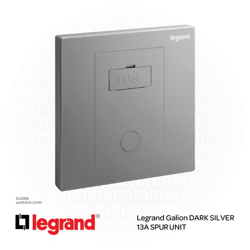 [SLG38S] Legrand Galion DARK SILVER 13A SPUR UNIT