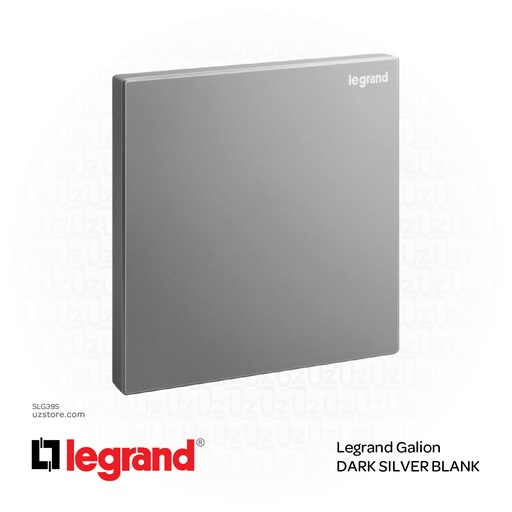 [SLG39S] Legrand Galion DARK SILVER BLANK