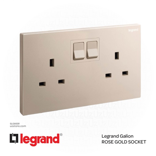 [SLG66SR] Legrand Galion ROSE GOLD  SOCKET