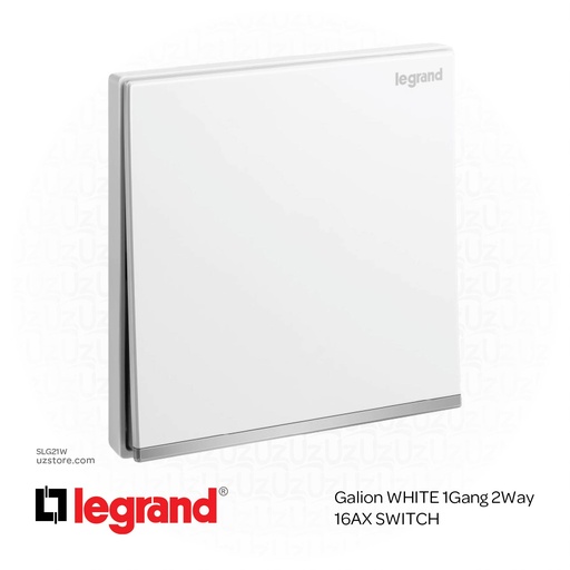 [SLG21W] Legrand Galion WHITE 1Gang 2Way 16AX SWITCH