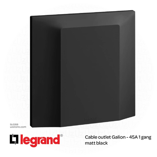[SLG35B] Legrand Galion MATT BLACK 45A CONNECTION UNIT