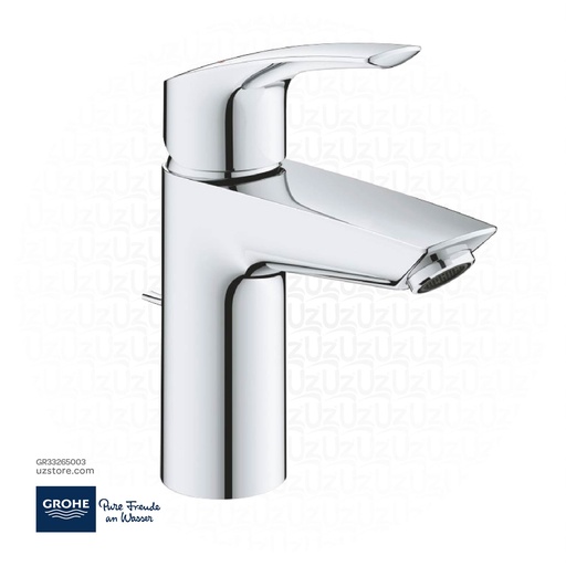 [GR33265003] GROHE Eurosmart Single-lever basin mixer 1/2"
S-Size , 33265003 , chrome