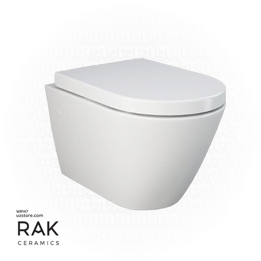 [WR147] RAK Ceramic Resort Wall Hung WC & Soft Seat RST22AWHA-YFG106C