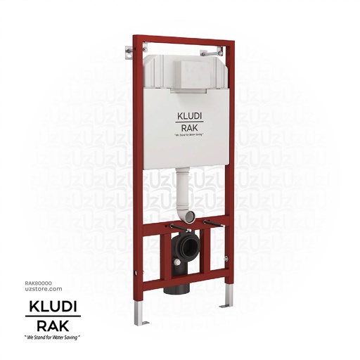 [RAK800S] KLUDI RAK Cistern Dual Flushing System & Chrome Flash Plate RAK800