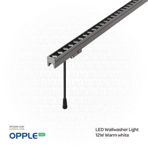 [EP236W-12W] OPPLE LED Wallwasher Light -PII L500 12W-3000K-20+40D-GY-GP , Warm White 