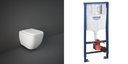[GKS1108] Concealed WC Bundle 108 (GROHE Rapid SL + RAK Metropolitan Wall Hung)