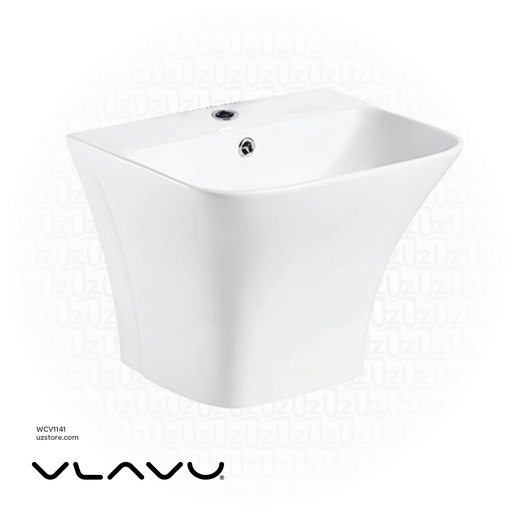 [WCV1141] Vlavu Wall-hung basin
 Fixing to wall with back 495x400x385mm CB. 39.0022