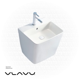 [WCV1143] Vlavu Wall-hung basin
 Fixing to wall with back 490X400X420mm CB. 39.0034