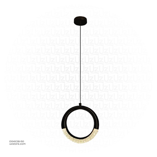 [E1041CSB-150] Chandelier 9600/1.150 BK H2.4 8W