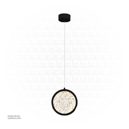 [E1041CTB-150] Chandelier 9622-150 BK H2.4 12W