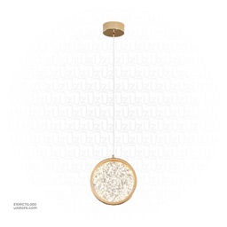 [E1041CTG-200] Chandelier 9622-200 GD H2.4 14W