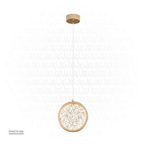[E1041CTG-200] Chandelier 9622-200 GD H2.4 14W