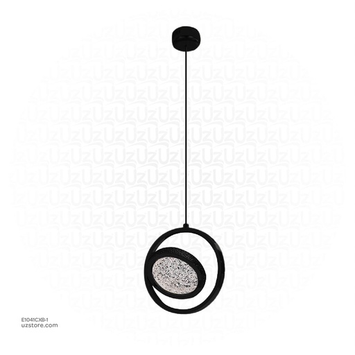 [E1041CXB-1] ثريا سوداء 9636/1   11W