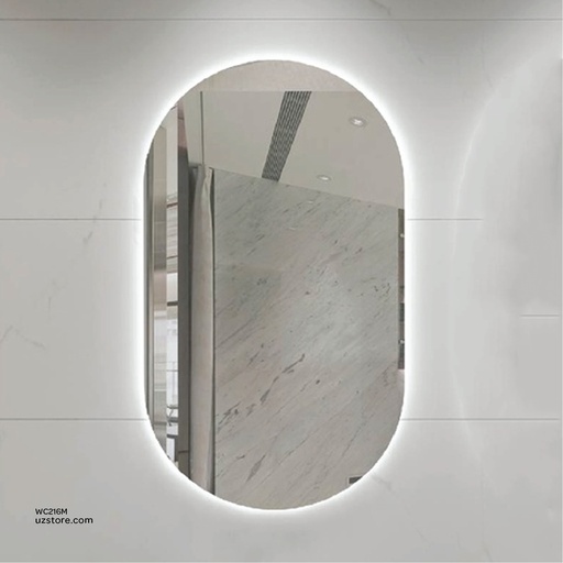 [WC216M] Mirror with LED light  KZA-2138120M 550*35*900