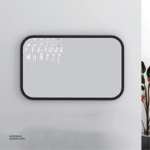 [WC253M-60] Mirror with Black Frame 60CM KZA-1712090 900*25*500