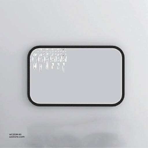 [WC253M-90] Mirror with Black Frame 90CM KZA-1712060 600*25*500
