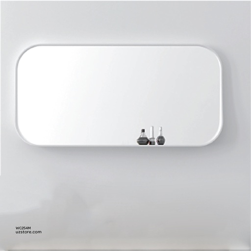 [WC254M] Mirror With PolyMarble Frame KZA-1720060 600*120*500