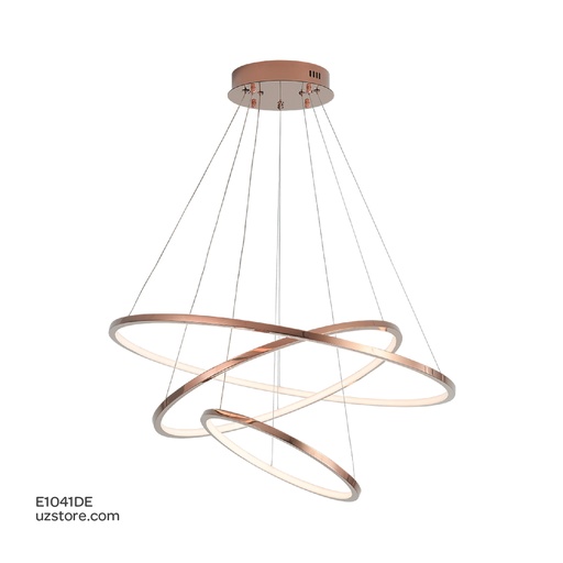 [E1041DE] Led Pendant Light  Round YC602 100W gold 