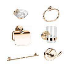 [MX890R] KLUDI RAK Caliber Bathroom Accessories Set ( 6 pcs ) Rose Gold, 
RAK21021.RG1