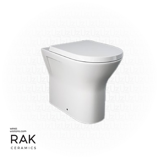 [WR165] RAK Ceramic Back To Wall Water closet with Soft seat cover Resort RST19AWHA + YFG106C