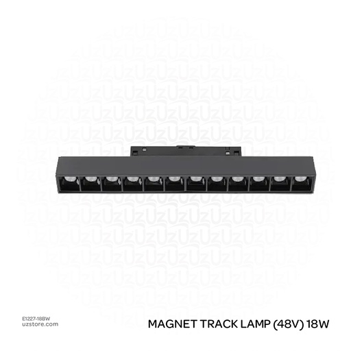 [E1227-18BW] Magnet Track lamp(48V) 18W  410058 3000K